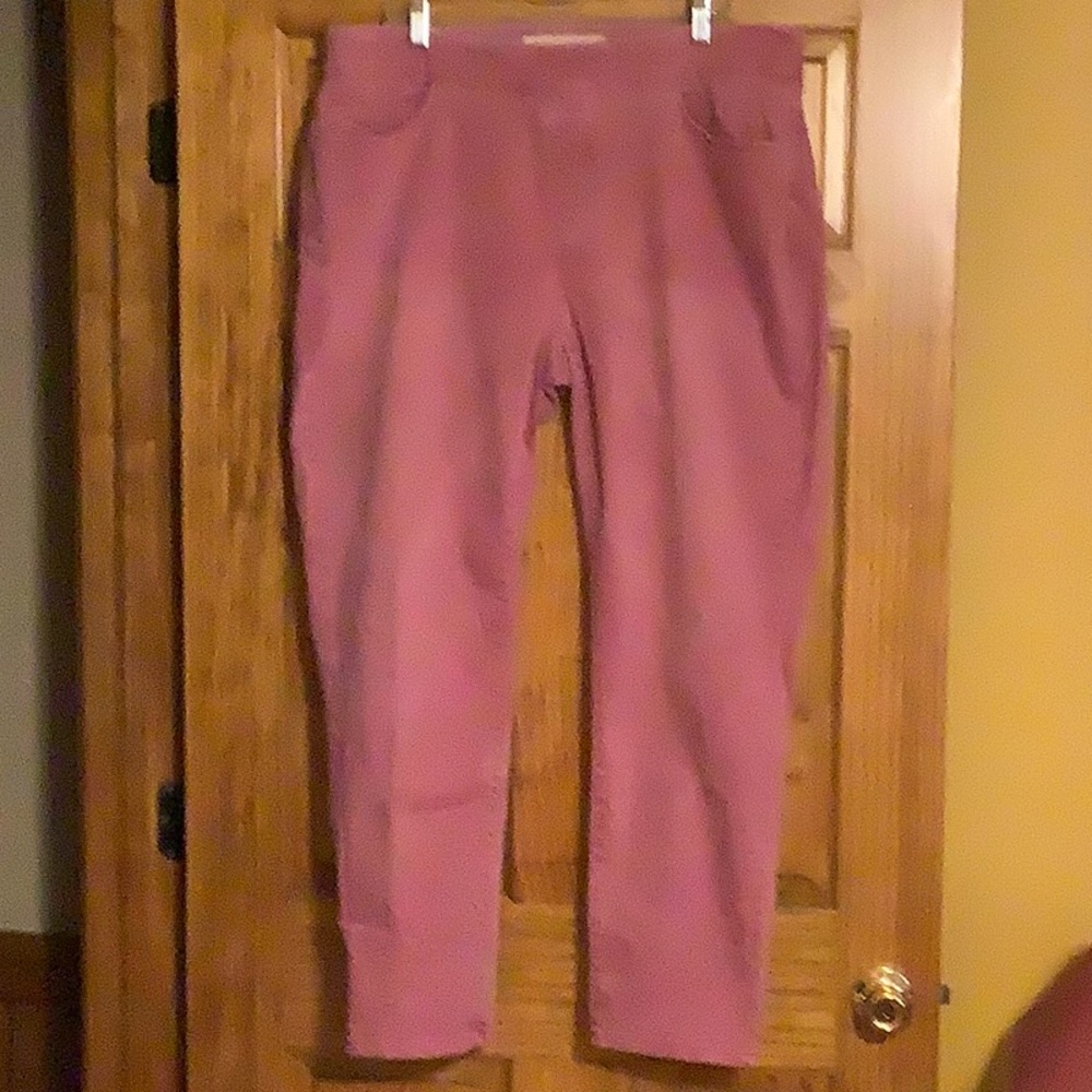 Soft Surroundings pull-on jeans